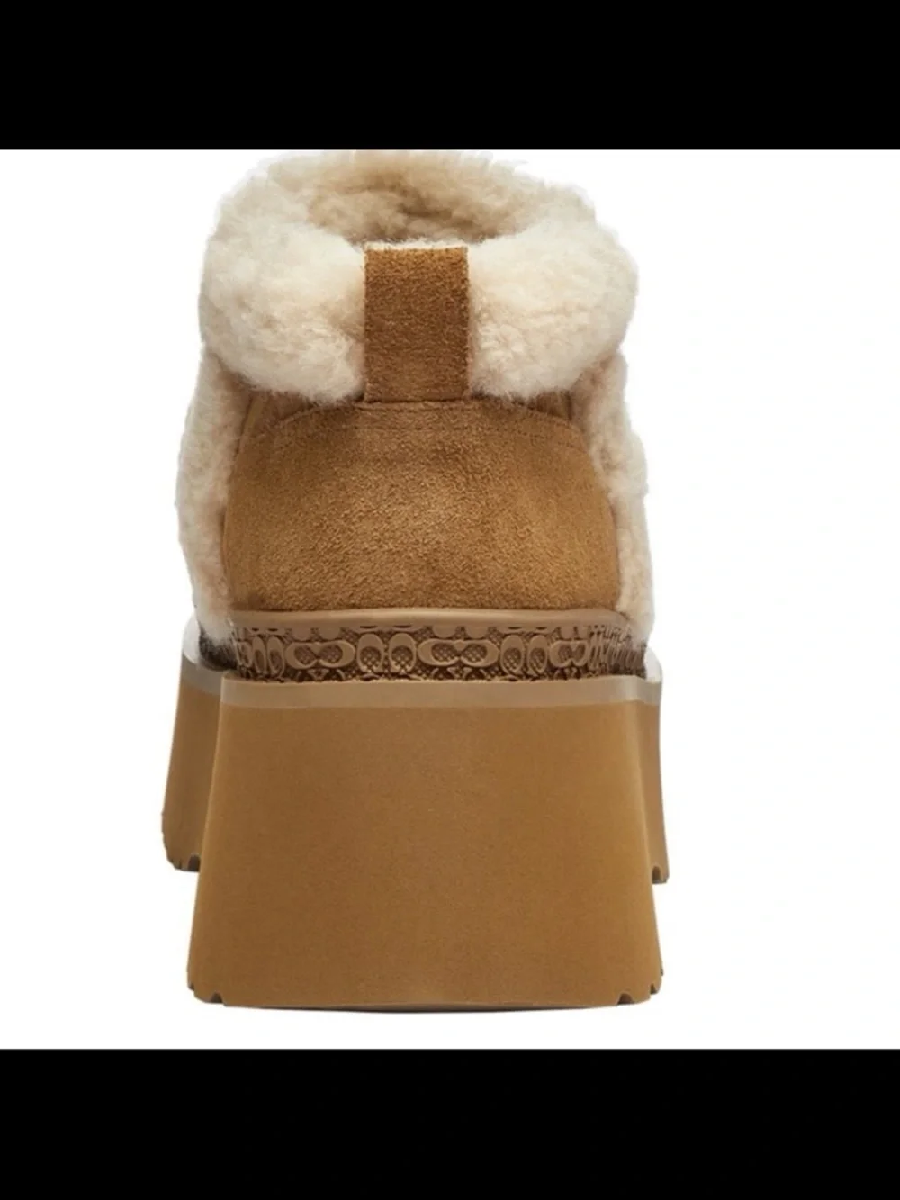 NWB coach women’s Christina pull on bootie color tobacco size 9